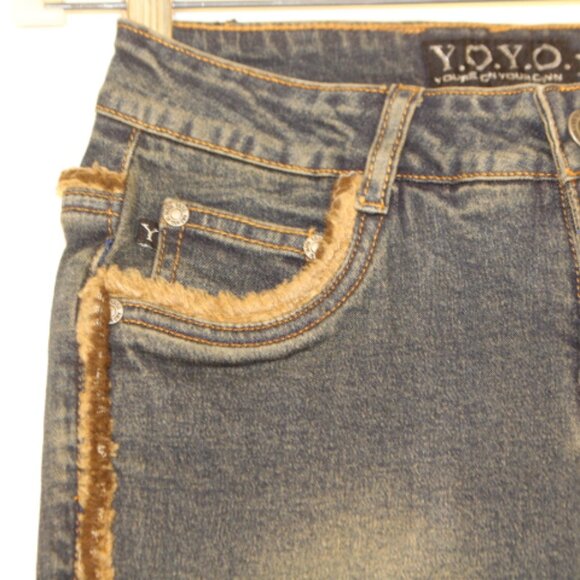 Vintage Designer YOYO Blue Jeans - Picture 2 of 12